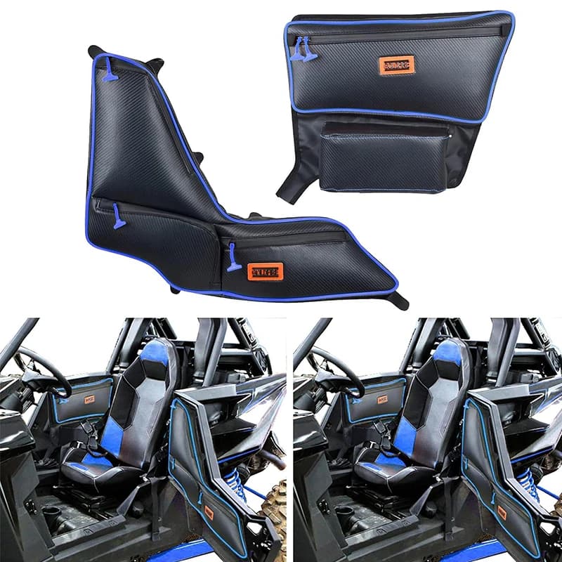 1Pair RZR RS1 Side Door Storage Bags Tool Bag Storage Door Bag Offroad UTV Seats Door Bag and Arm Rest Set For Polaris RS1 2018+