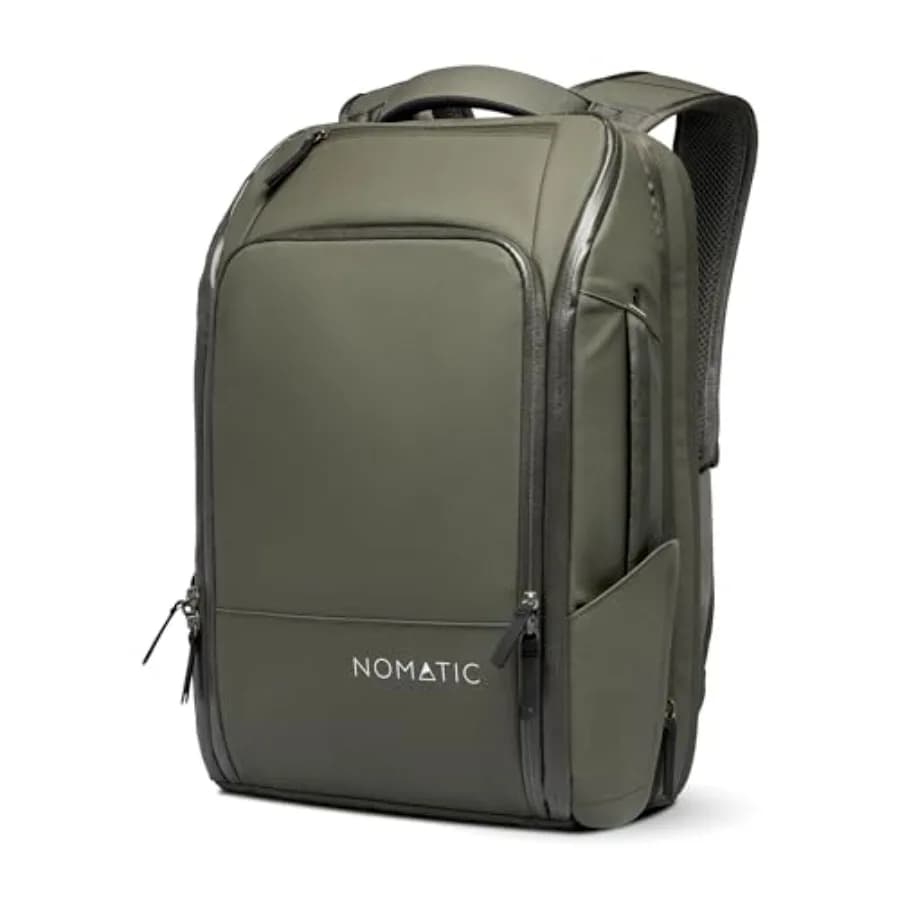 14L Travel Backpack - Men's Expandable Backpack - Water Resistant - TSA Compatible - Business Light Backpack - Compatible with Laptop 15 Inch