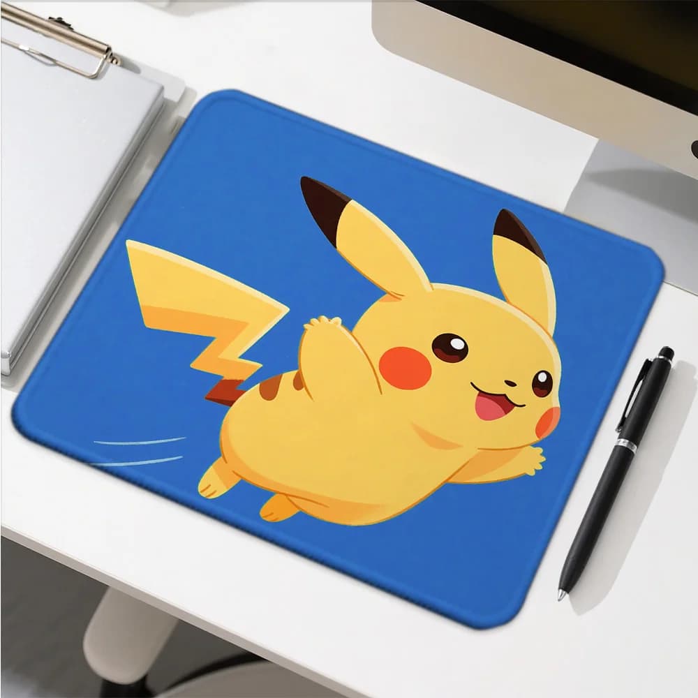 Keyboard Pad P-Pikachuus Computer Mat Desk Accessories Pc Gamer Mousepad Company Game Mats Mouse Anime Mause Table Decoration