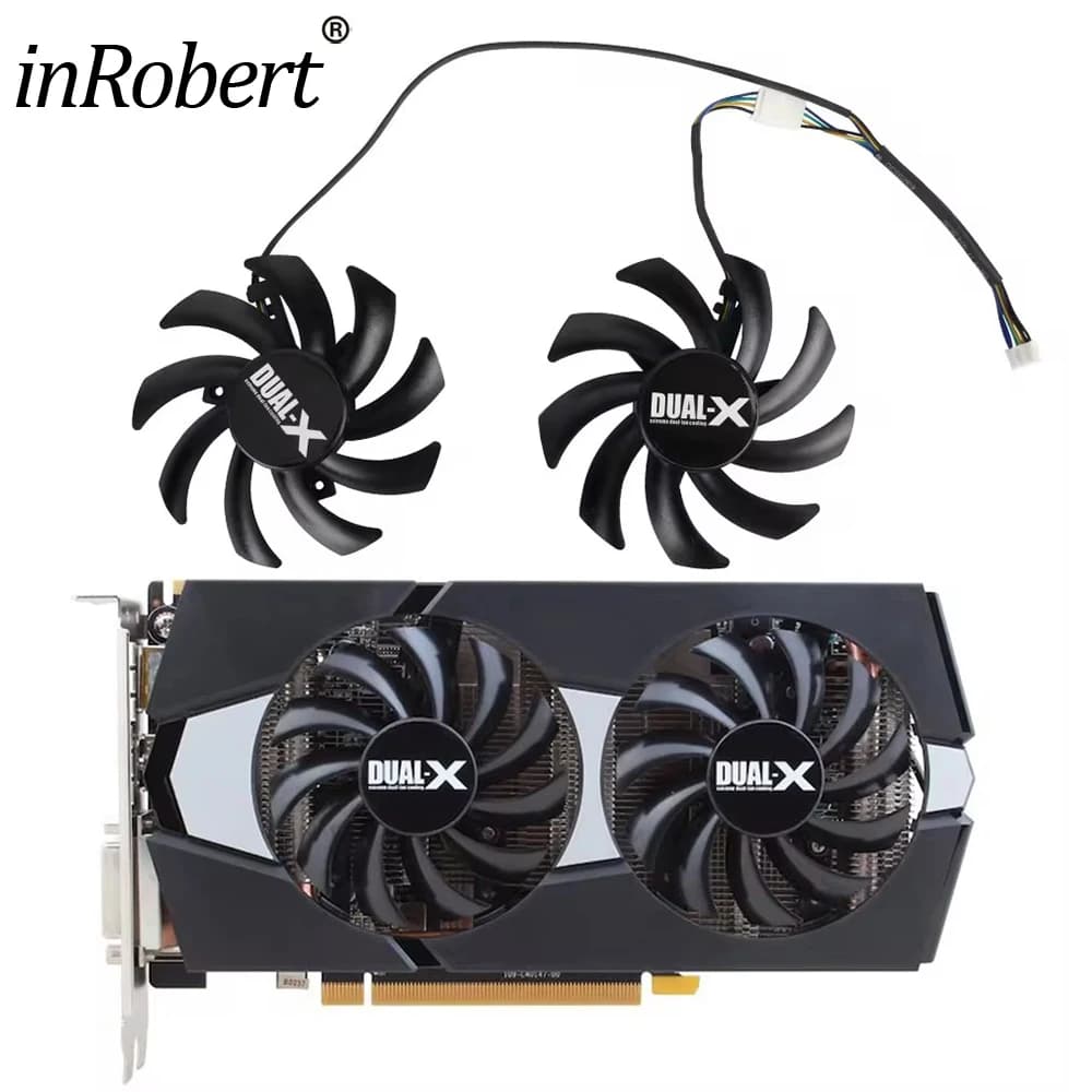 FD7010H12S 85MM Ventola della scheda video per Palit/MAXSUN GTX 1070 1060 Per Sapphire R9 270X 280X HD7870 HD7950 HD7970 Ventola della scheda grafica