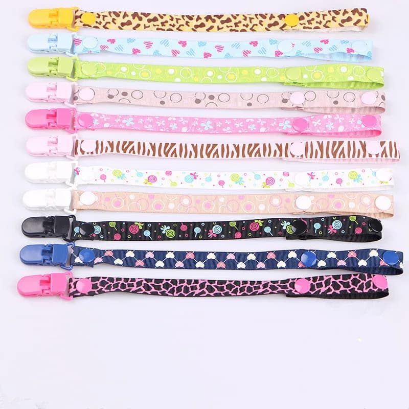 1PC New Baby Pacifier Clip Pacifier Chain Dummy Clip Nipple Holder For Nipples Children Pacifier Clips Soother Holder