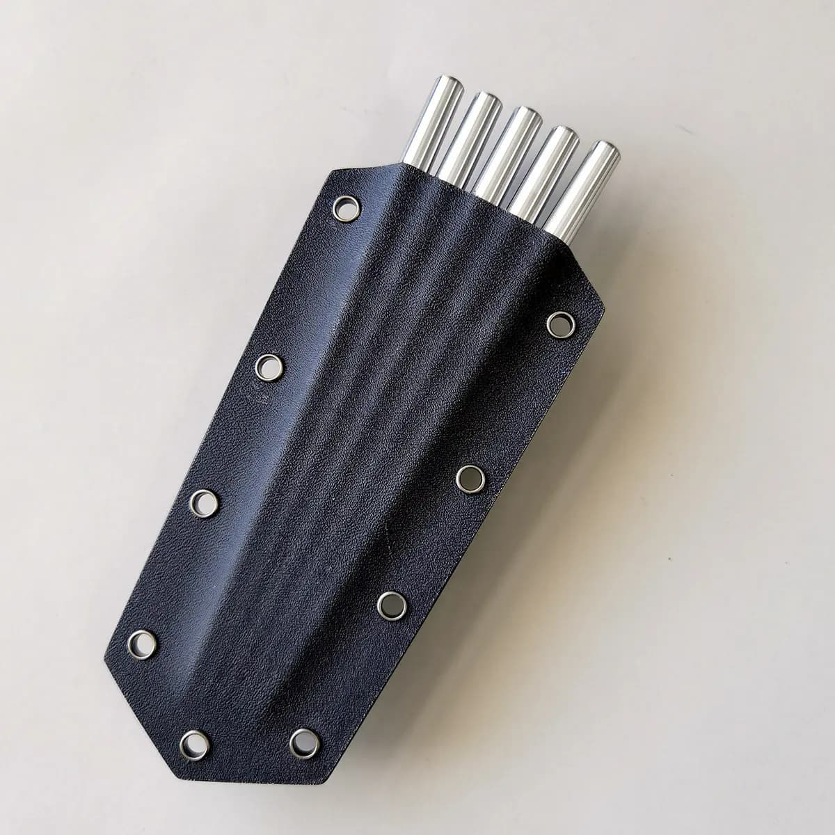 Martial Arts Training Darts with Steel Tips for Professional Practice. K Sheath / Nylon Cover