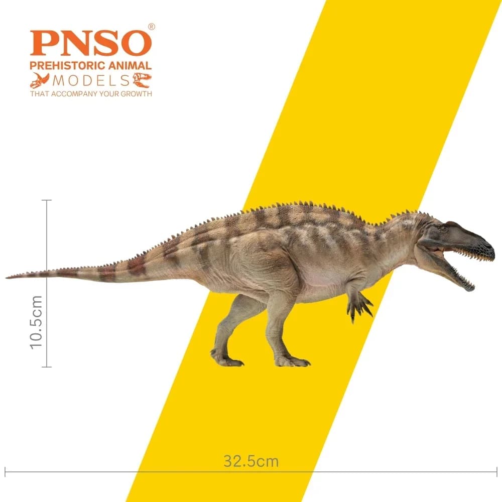 PNSO 61 Acrocanthosaurus Fergus Figura Carcharodontosauridae Dinosauro Modello Animale Preistorico Collezionista GK Decor Regalo Giocattolo