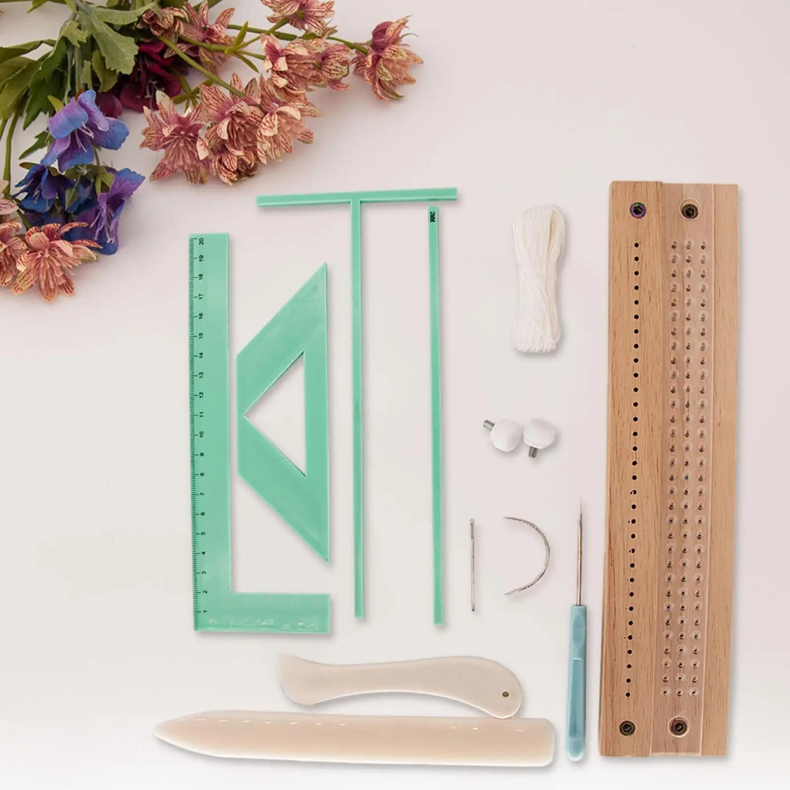 Book Binding Kits for Beginners Complete Bookbinding Supplies Punching Tools Set for Handmade Book Projects and Scrapbooks
