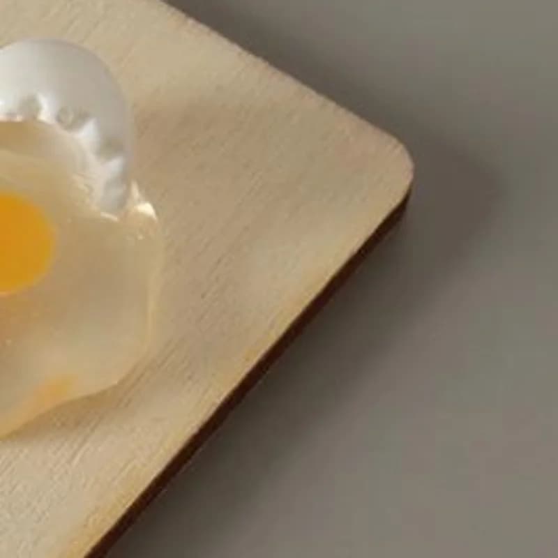 Mini Eggs 1:12 for Doll House, Kitchen Tools Model, Kitchen Scene Accessories, Children's Toys Kit for Imitation Game