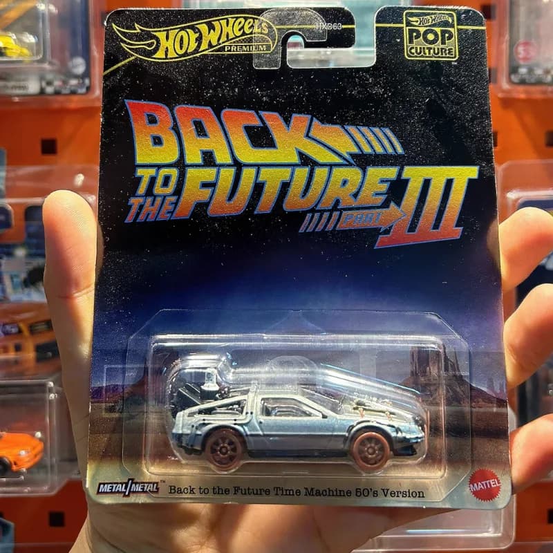 Hot Wheels Premium POP Culture HXD63 2026P Porsche GT3 MTV Ritorno al Futuro Modellini Auto in Metallo da Collezione