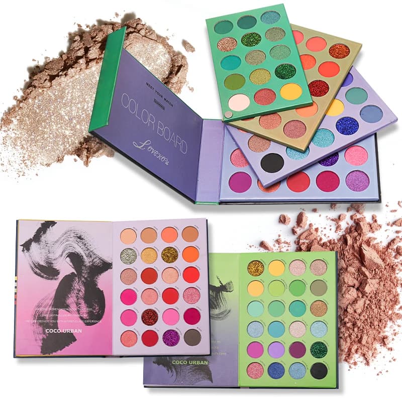 High Performance 60 Color High Performance Optimal Optimum Shade Palettes 72 Colors