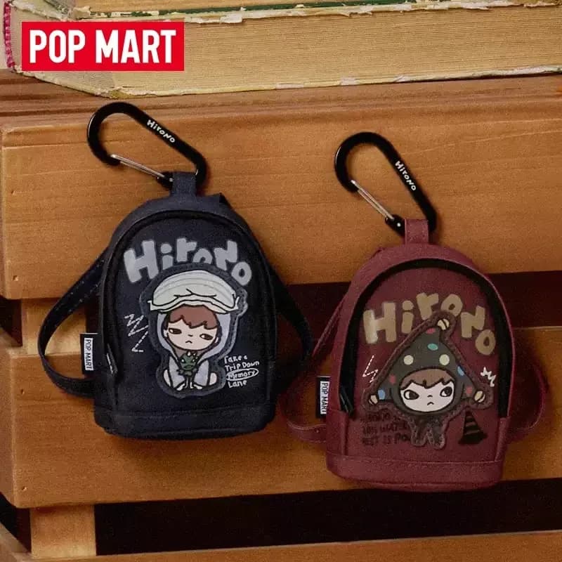 POPMART Hirono Echo Series Borsa piccola Scatola cieca originale Scatola misteriosa a sorpresa Simpatico anime Action Figure Ornamenti Figurine