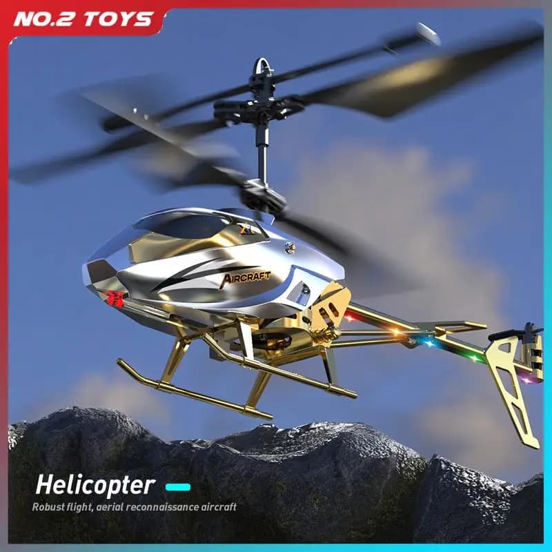 Elicottero RC XK913 3.5CH con velivolo telecomandato volante per interni resistente alla caduta | Regalo giocattolo per bambini per ragazzi