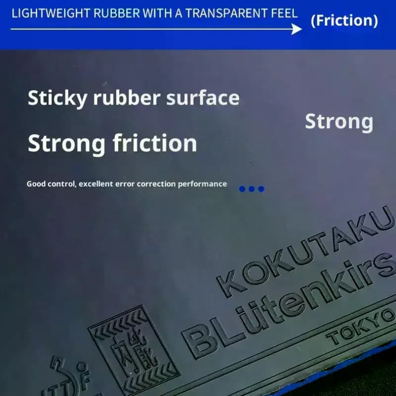 1Pc Table Tennis Rubber Ping Pong Rubber For Table Tennis Racket Film Replacement Racket Accessories Parts