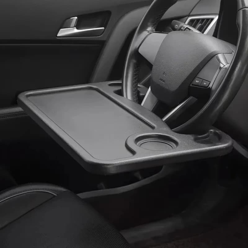 1PC Portable Car Laptop Computer Desk Mount Stand Eat Work Car Steering Wheel Dining Table BracketDrink Food Coffee Tray Board