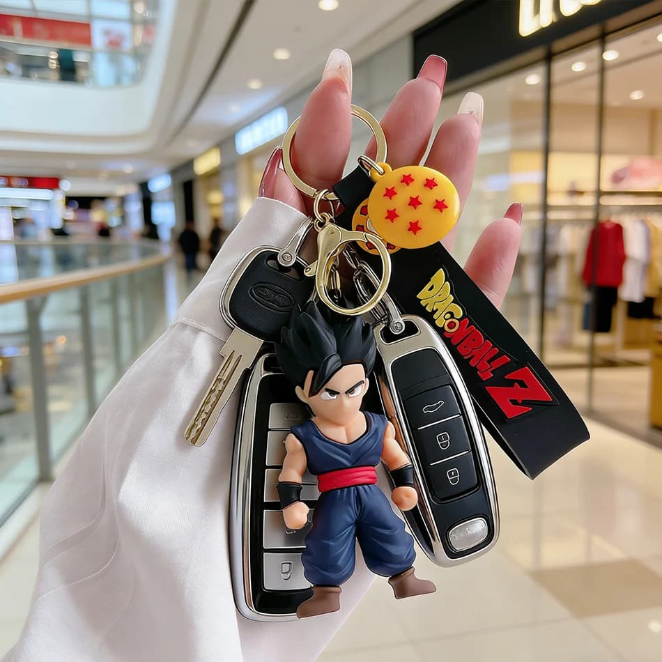 Portachiavi Dragon Ball con Fantastici Design Saiyan per Zaini, Accessori Autentici per Cosplay Dragon Ball per i Fan