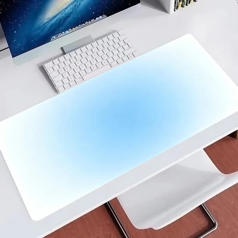 Blue Gradient Morandi Solid Color Mouse Pad Non Slip Office Extended Desk Mat Yellow carpet Rubber PC Computer Gaming Mouse Pad