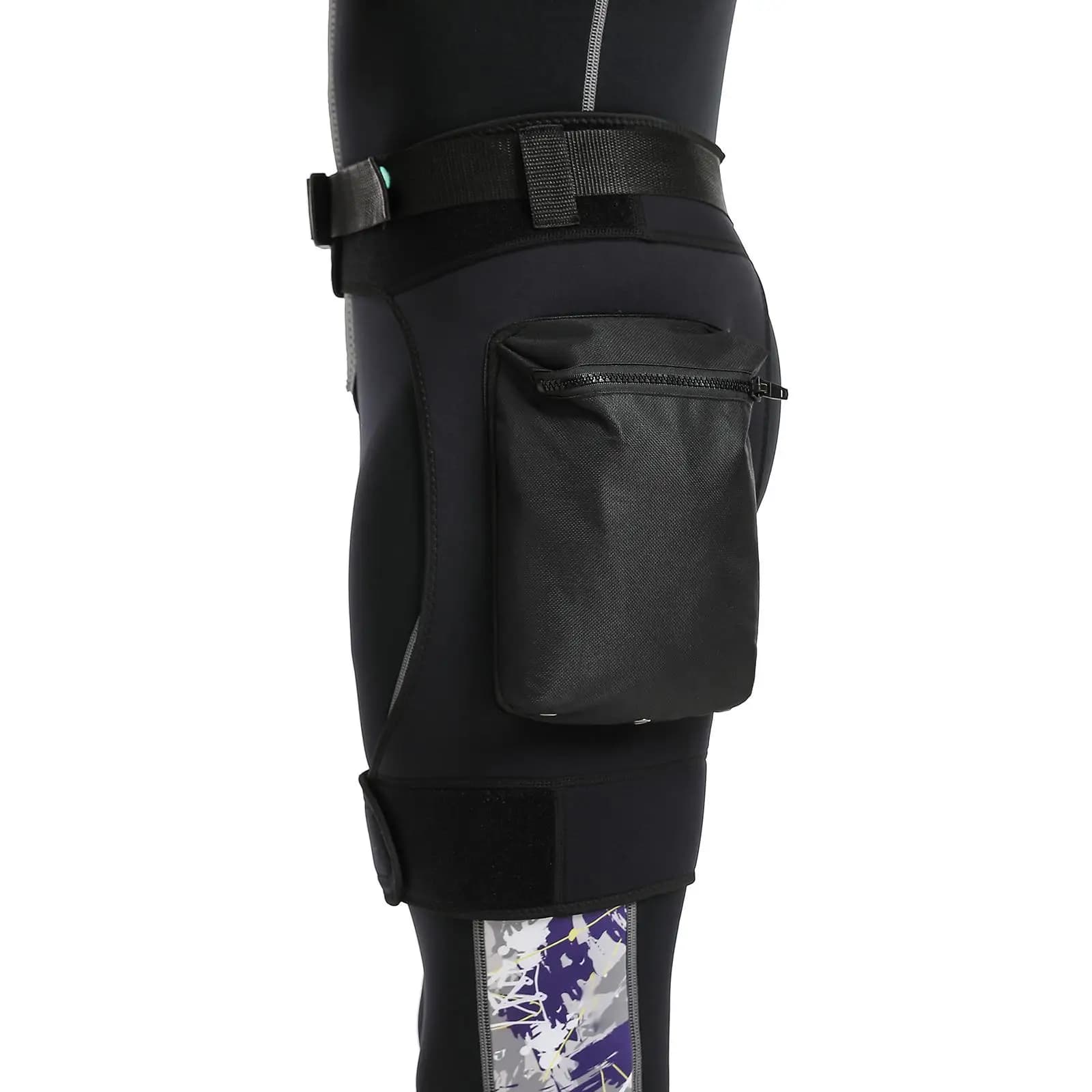 Neoprene Pants Flexible with Pockets, Premium Tecnici Pants for Diving and Water Activities
