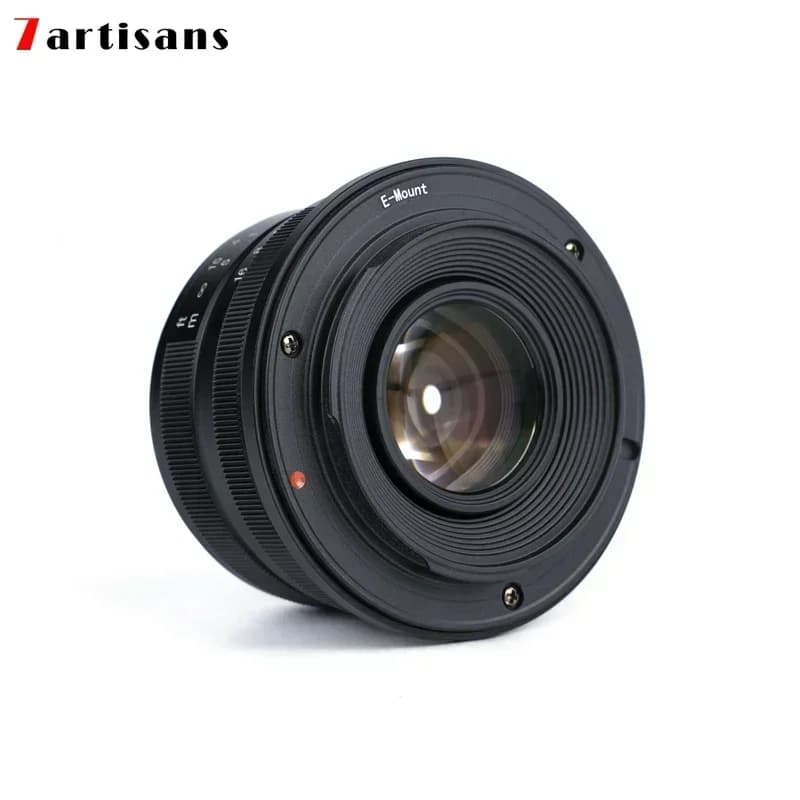 7artisans 25mm F1.8 APS-C Obiettivo per ritratto principale con messa a fuoco manuale per Sony E Fujifx Nikon Z Micro Obiettivo per fotocamera con montaggio a quattro terzi