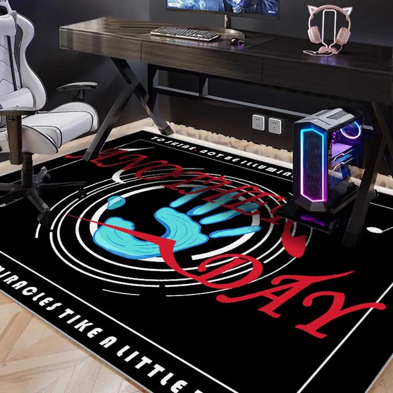 VIKAMA Gaming Chair Mat, Soundproof Anti-Slip Rug for Computer Desk in Study, Bedroom & Home Office