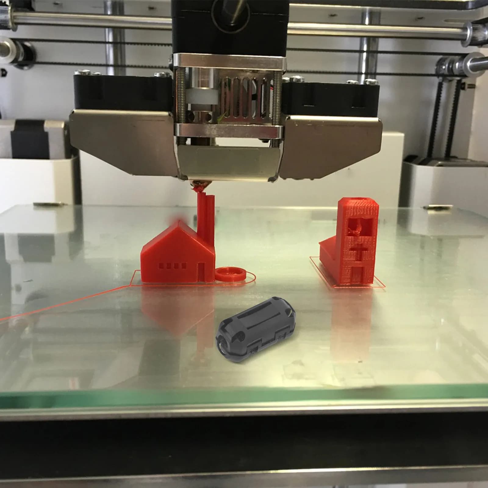 Blocco detergente antistatico per filamenti da stampante 3D da 1,75 mm (ABS, PLA) - Rimozione polvere, capelli e detriti - Lunga durata, anti-crepe