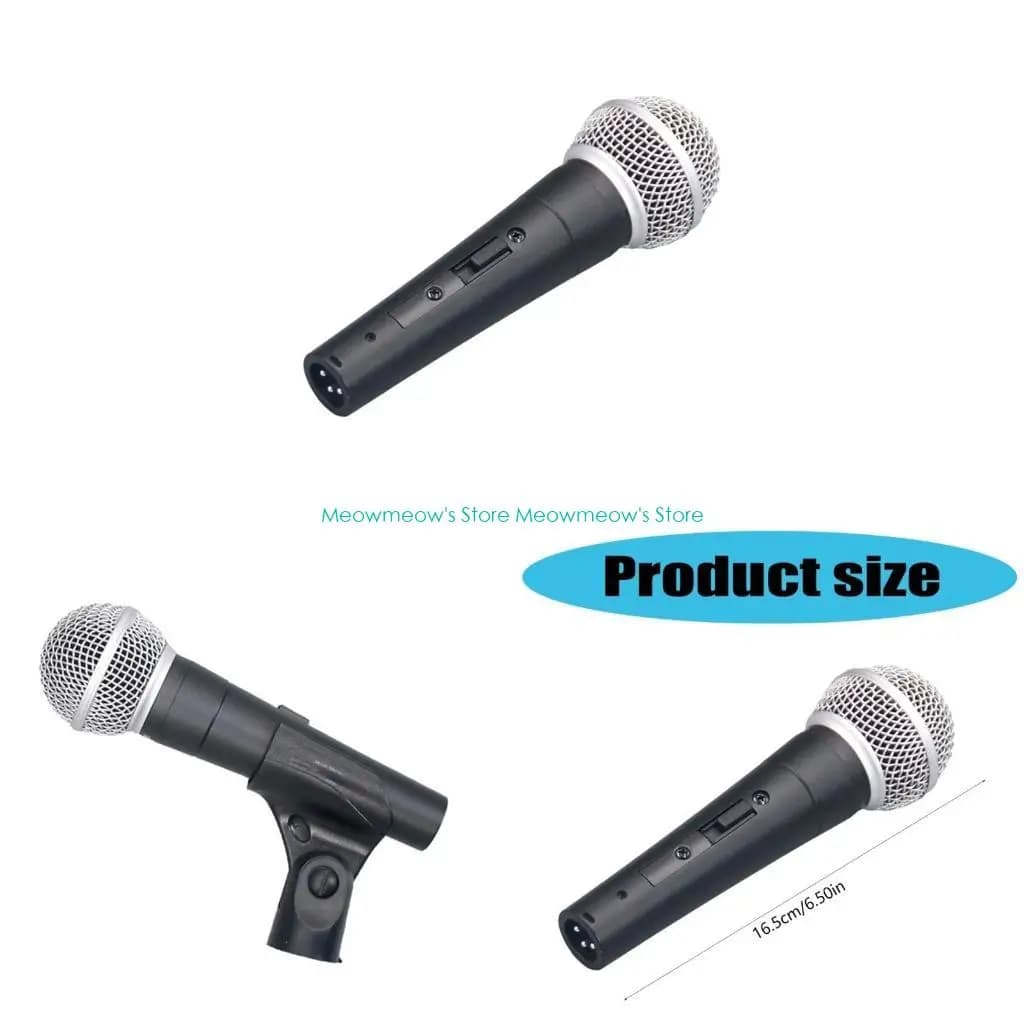 Microfoni con filo W91A Microfoni dinamici Microfoni adatti per feste Altoparlanti per karaoke Macchina per karaoke