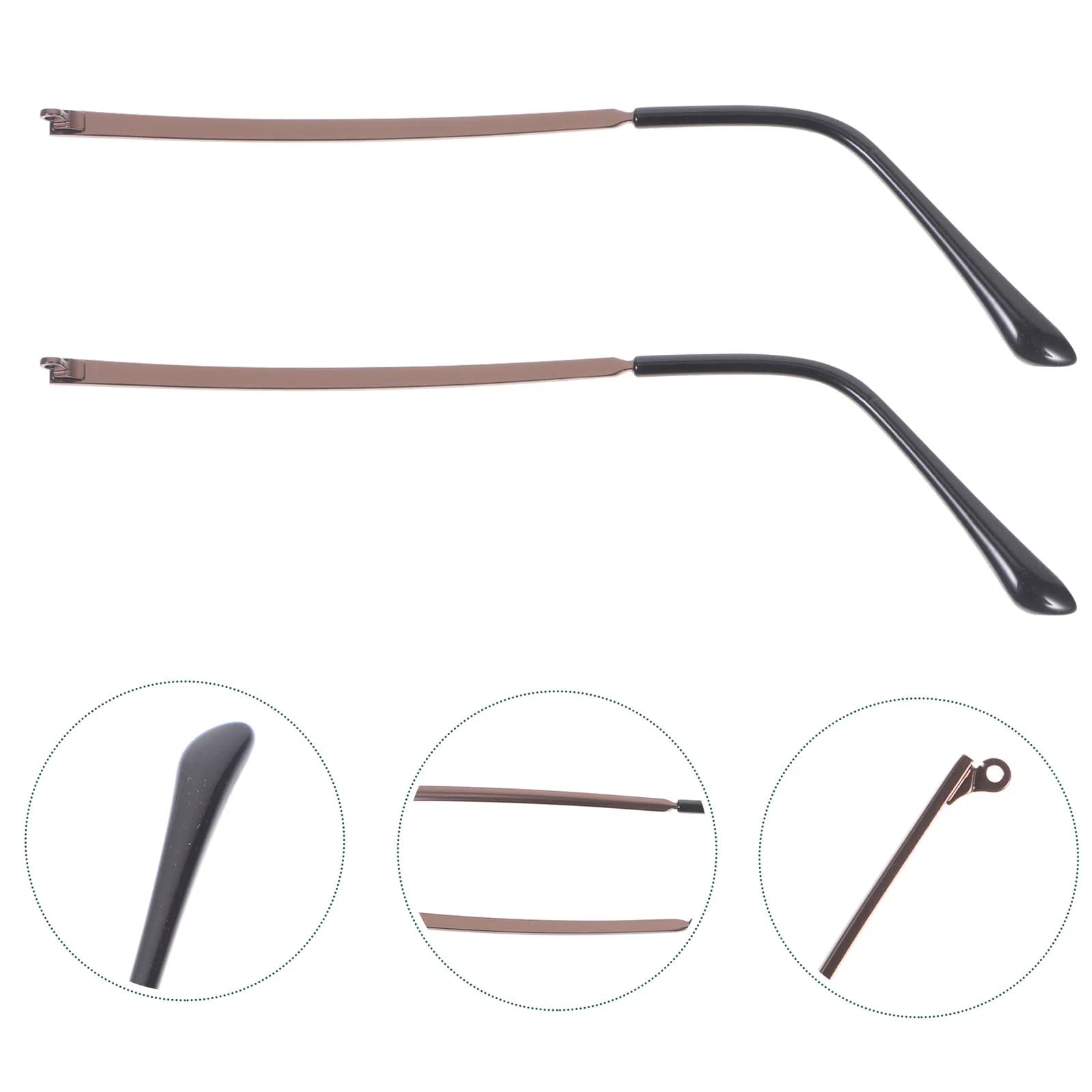 1 Universal Bearing for Glasses, Metal Resistant to Usura, Eyeglass Repair Kit