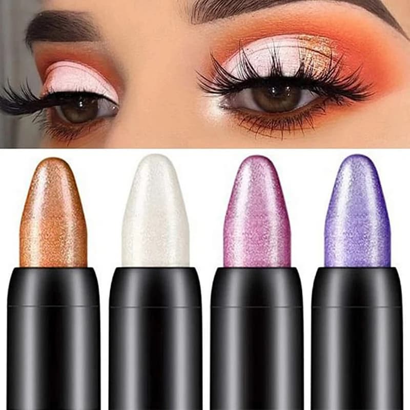 Colorful Lighting Umbrella, Glitter for Eyes, Eyeliner in Pen, Stick Long-Term Umbrella Highly Pigmented with Sparkling Glitter