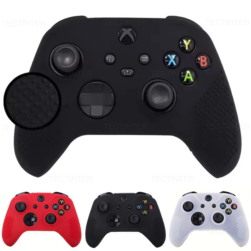 Custodia protettiva in silicone morbido per controller Xbox One S Custodia protettiva antiscivolo per accessori per gamepad Xbox One S