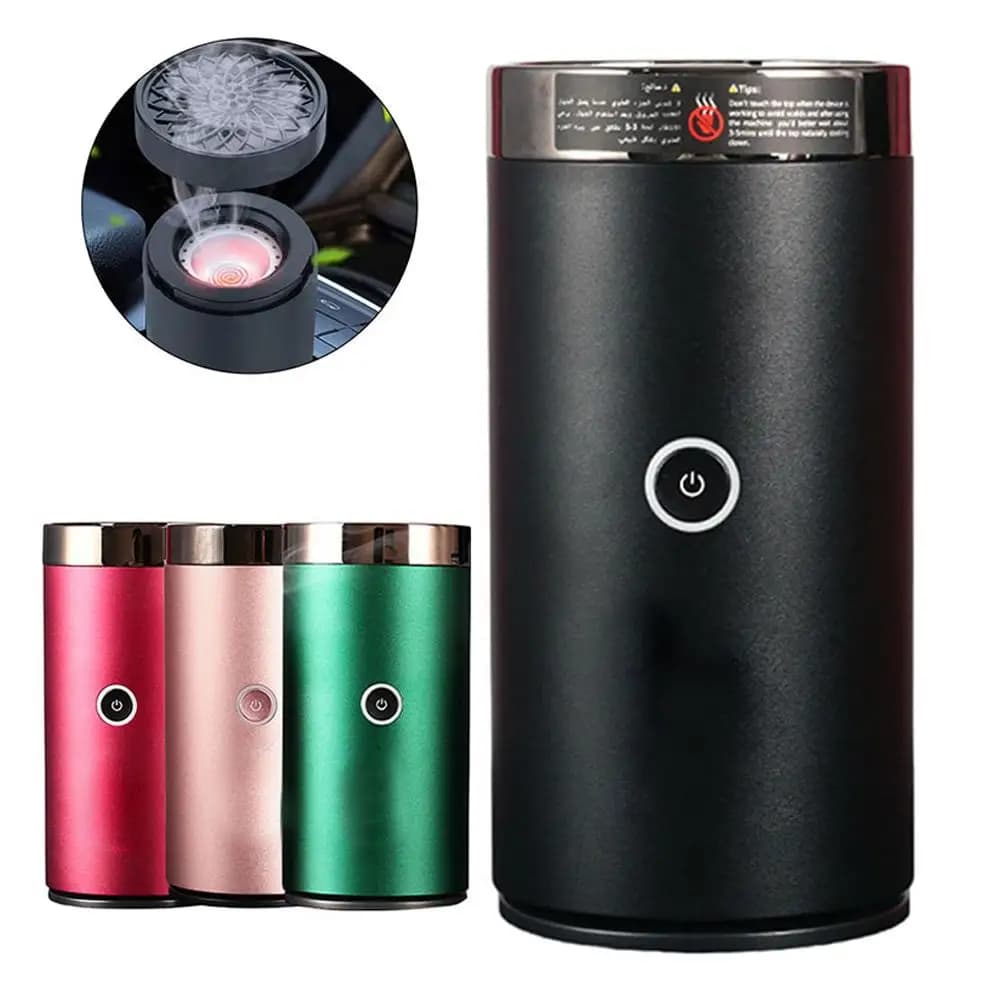 Auto Electric Incense Burner Car Air Vent Burner Portable Aroma Air Diffuser Deodorant For Removing Odori Auto Acce O6O3
