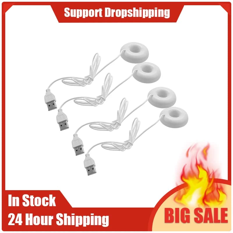 AD-4X bianco ciambella umidificatore USB ufficio Desktop Mini umidificatore portatile creativo purificatore d'aria bianco
