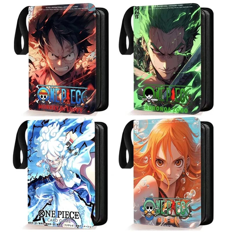 One Piece 900 Pz OPCG Carte Album Libro Rufy Nami Zoro Anime Mappa Porta Lettera Raccoglitore Azione HD Protezione Notebook Cartella Regali