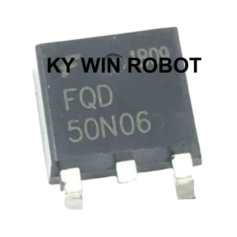 2 PZ/LOTTI MOS Tubo Ad Effetto di Campo FQD50N06 50N06 TO-252 SMD 50A 60 V Brand new in magazzino IC componenti Elettronici per Arduino FAI DA TE