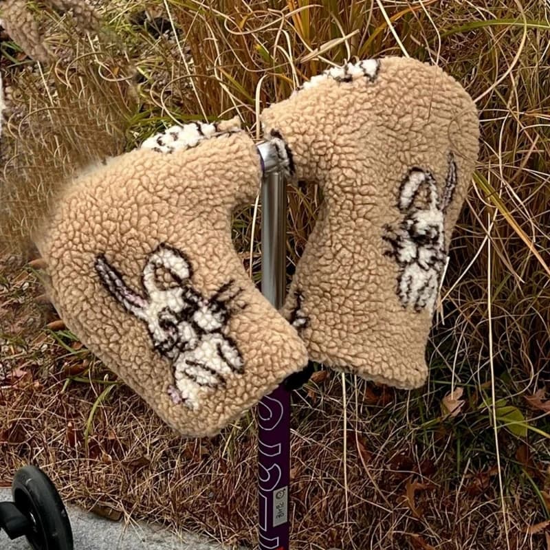 Guanti antivento per passeggino per bambini Guanti per sport all aperta Modello cartone animato Bambini Ragazzi Ragazze per