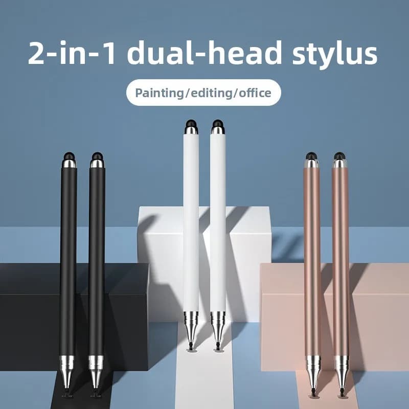 1/2 Piece Pen Universal Stylus 2in1 for Tablet, Android Smartphone/iOS, iPad - Accessories for Drawing and Drawing Capacitive