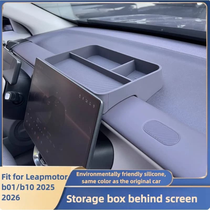 For Leapmotor B10 B01 2025 2026 Car Tool Screen Rear Storage Box Interior accessories for auto upgrade