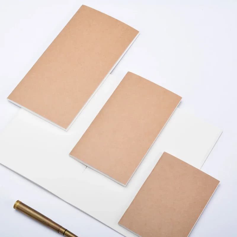 Fromthenon Filler Papers For Midori Travelers Notebook Vuoto Gird Mese Piano settimanale Notebook retrò Ricarica Core Cancelleria vintage