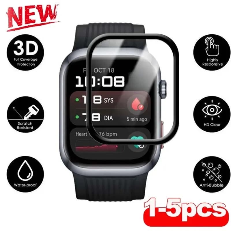 Pellicola protettiva 5D per Huawei Watch D2 Pellicola protettiva antigraffio Pellicola protettiva per schermo Smartwatch (non in vetro) Accessori