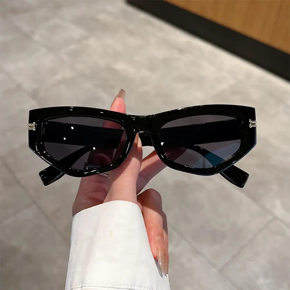 Vintage Eyewear Irregular Sunglasses for Women Cat Eye Sun Glasses Men's Shades