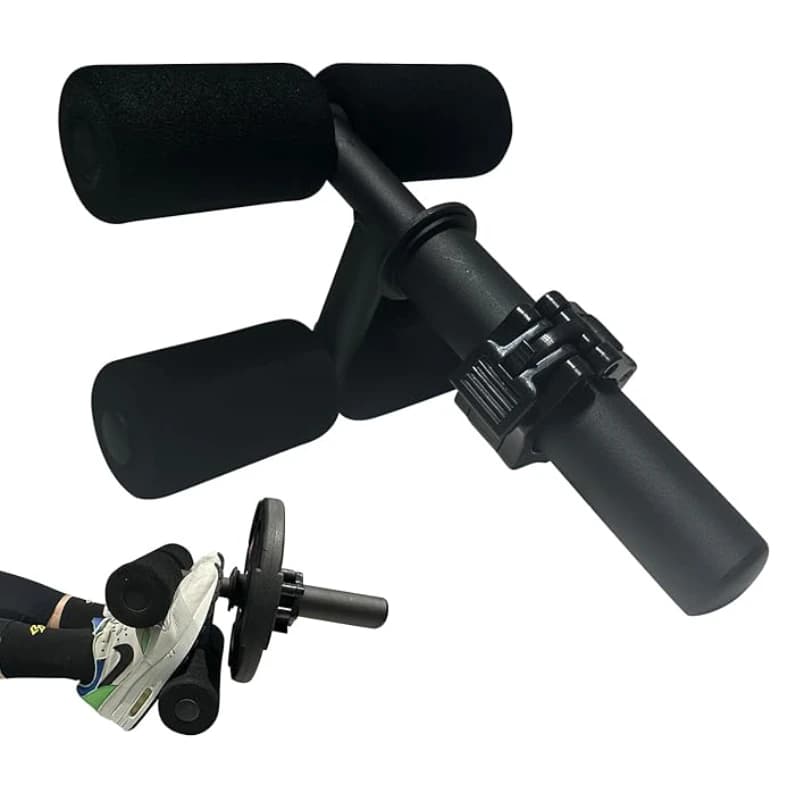 Tib Bar,Tibialis Trainer, training equipment for the legs strengthening calves/Shins/cavills, Tibialis bar for weight plates of 1 "or 2"