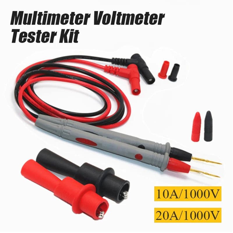 20A 1000V Multimetro Test Teste Ago Spille Digitale Multimetro Testa Filo Penna Cavo Kit Multimetro Voltmetro Kit Tester In Silicone