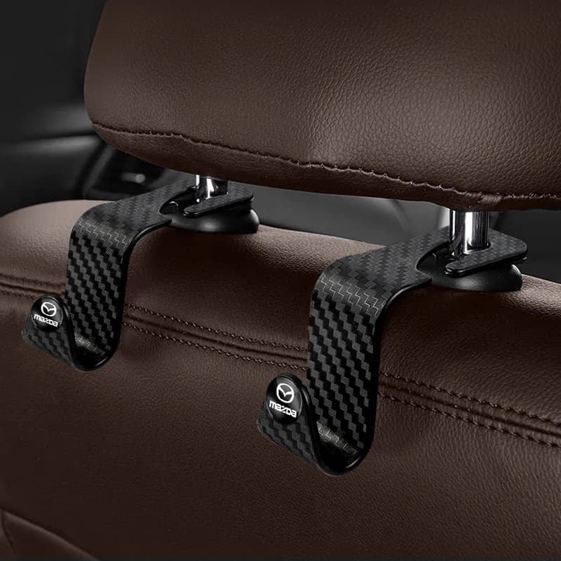 Ganci per schienale per seggiolino auto portatili Gancio per poggiatesta automatico per Mazda 3 6 CX5 2 CX3 CX9 MX5 RX8 Axela Demio Atenza MS