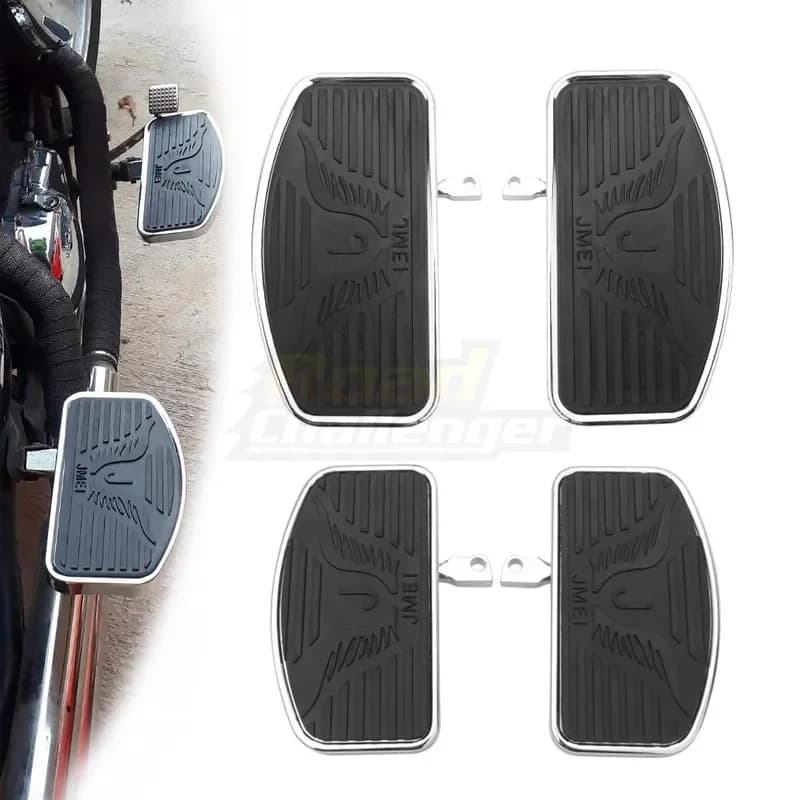 Moto Pedane Regolabili Poggiapiedi Ampio Pedane Per Harley Sportster XL883 1200 X48 72 Dyna Softail 02-21