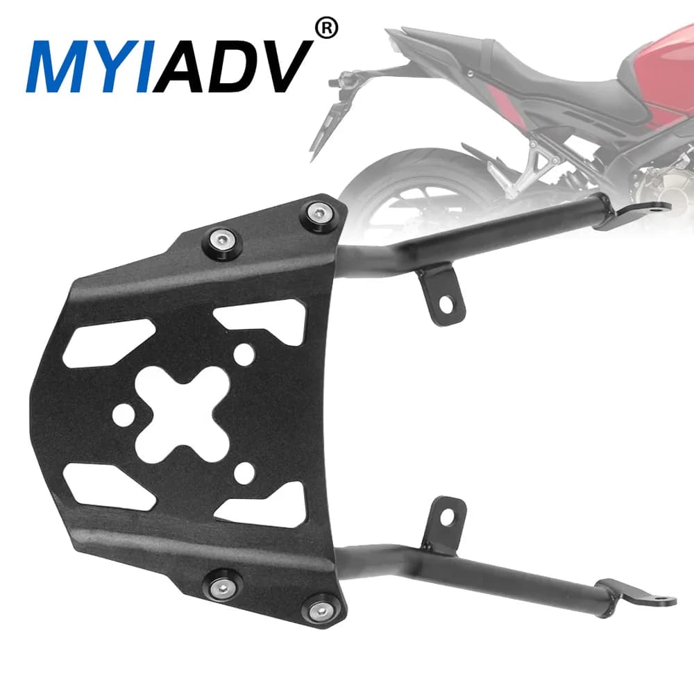 Per Honda CB650F Portapacchi posteriore Cargo Carrier Shelf CB 650 F 2015 2016 2017 2018 Moto Passeggero Posteriore Grip Bar Staffa