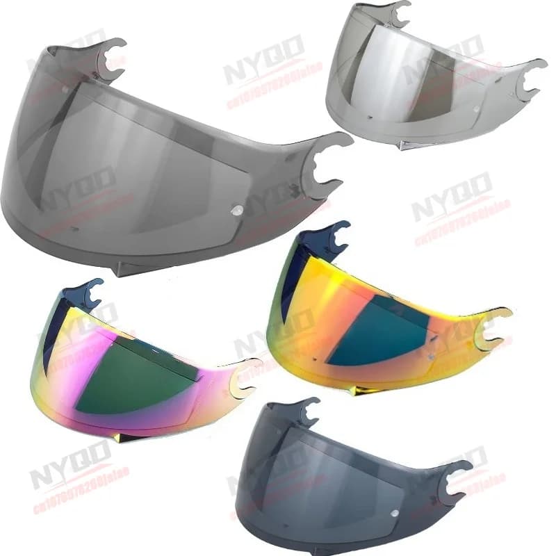 Motorcycle Helmet Face Mask High-definition Sunscreen Suitable for Shark Skwal D-Skwal 2 Spartan Carbon