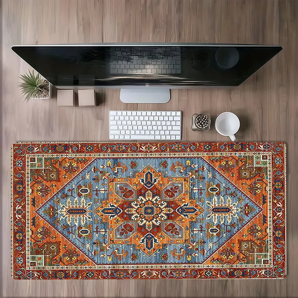 Persian Art pattern Mouse Pad Non-slip Thickened MousePad Large Writing Lockedge Office Student Gaming Cushion