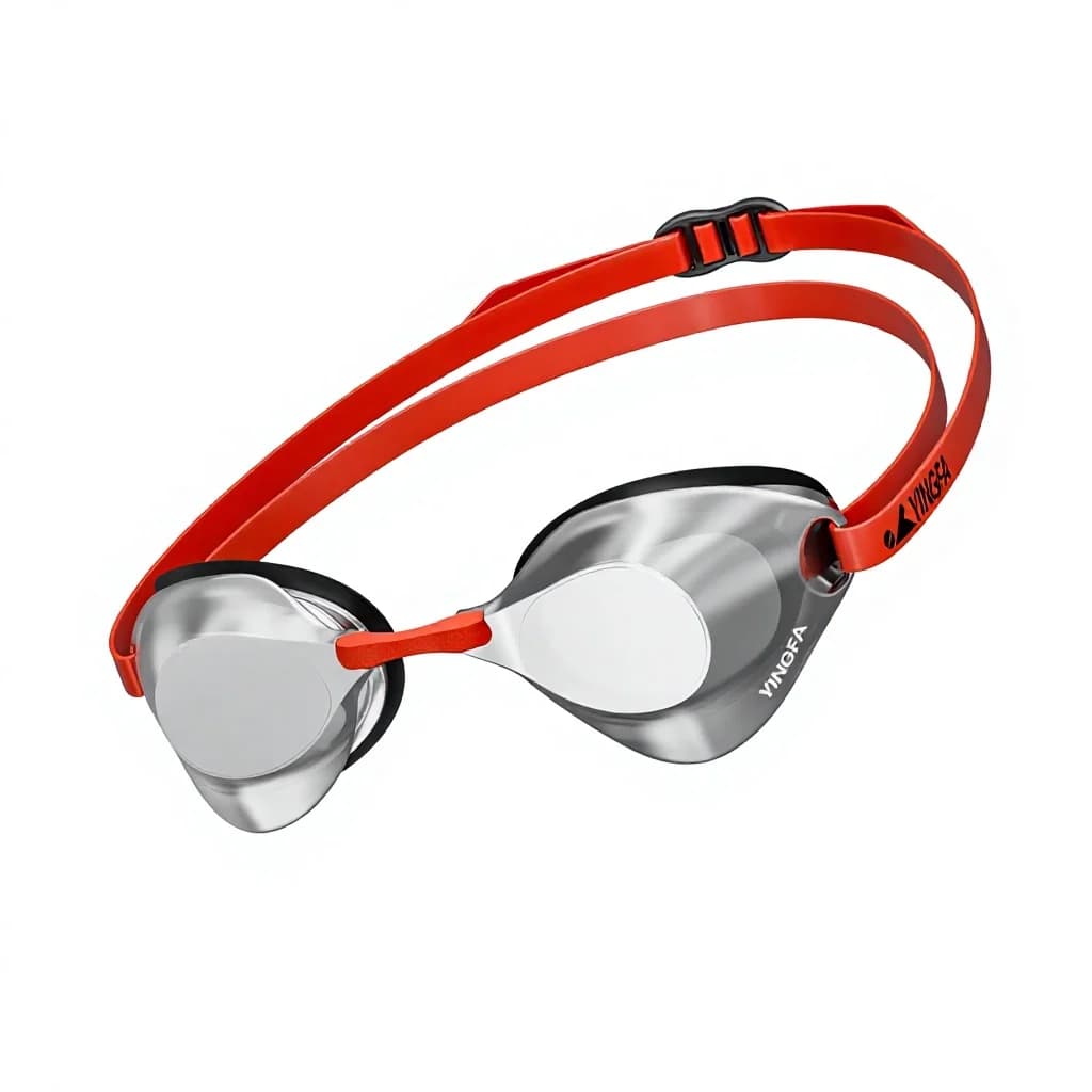 Yingfa Y555AF racing swimming goggles, universal shell coating, UV protection, low resistance design, professional training