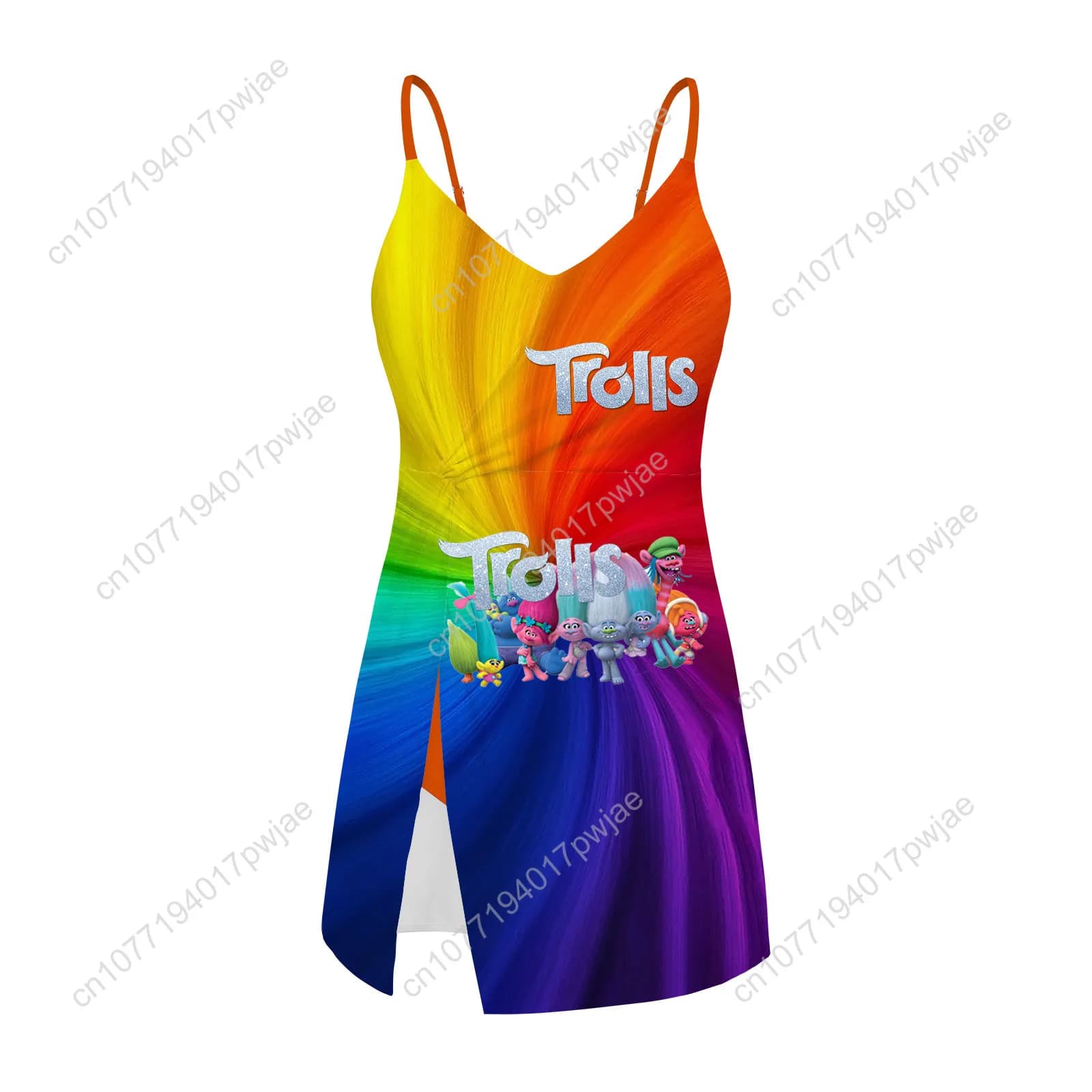 Costume da bagno Trolls da donna, costumi alla moda, bikini per feste in piscina, abbigliamento da spiaggia personalizzato