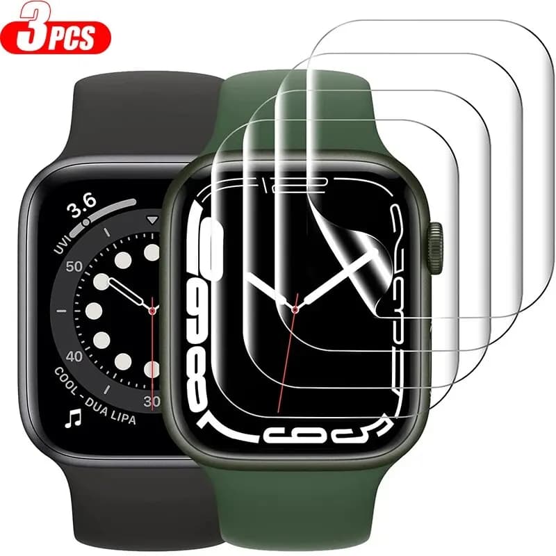 Pellicola salvaschermo per Apple Watch Series 9 8 7 6 SE 5 4 Ultra 2 accessori intelligenti per IWatch 49mm 44mm 40mm 45mm 41mm Cover in pellicola