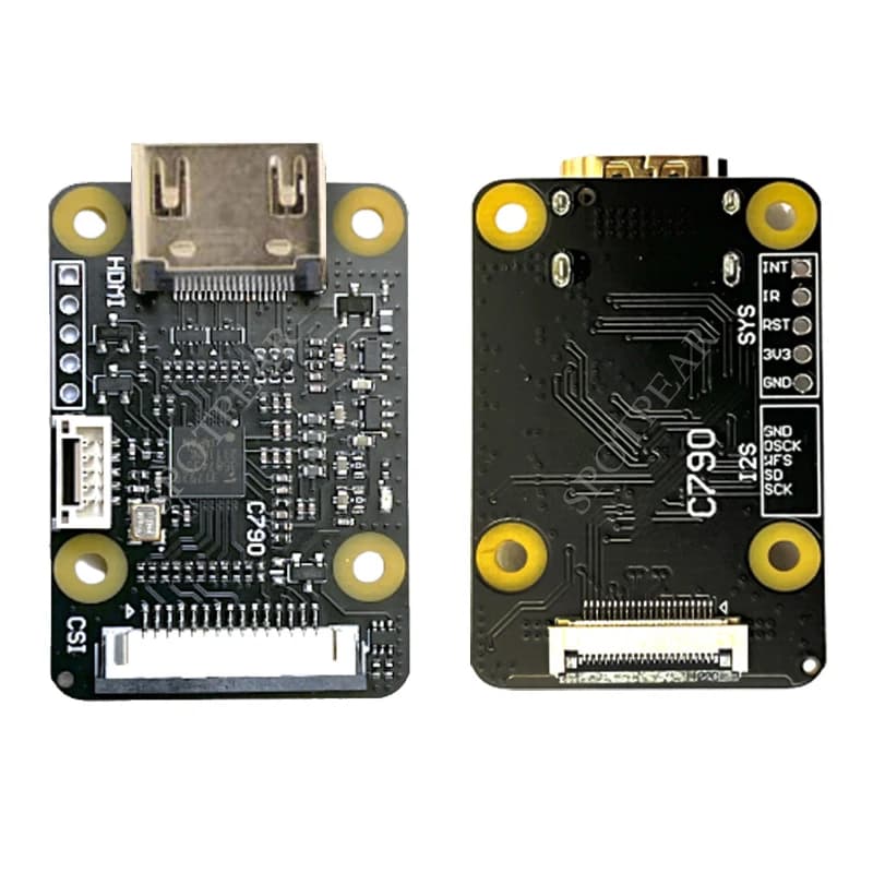 Raspberry Pi HDMI to CSI 2 camera adapter C790 support for camera HDMI Audio ZERO /3B/3B + /4B /CM3 /CM4 for Pi5