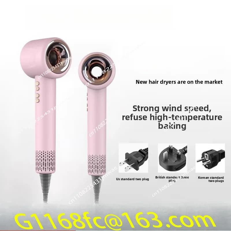 High quality 110V US standard electric hair dryer household negative ion high speed