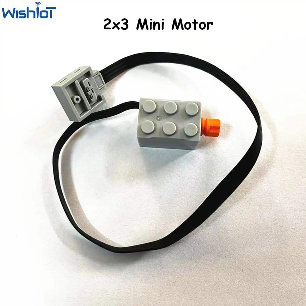 1/2/4PCS MOC Micro Mini Motore Compatibile con Legoeds Blocchi di Costruzione Funzioni di Alimentazione 2986 43362c01 Parti Tecniche Motore di Potenza
