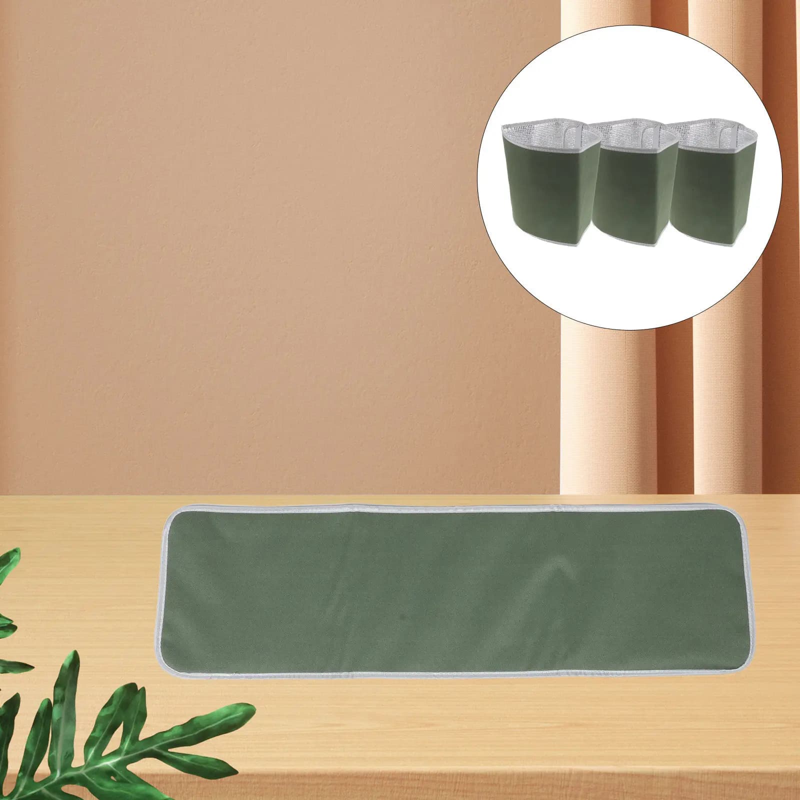 3Pcs Outdoor Plant Pot Insulator Winter Aluminum Foil Thermal Insulation Wrap Flower Pot Cover Garden Patio Balcony