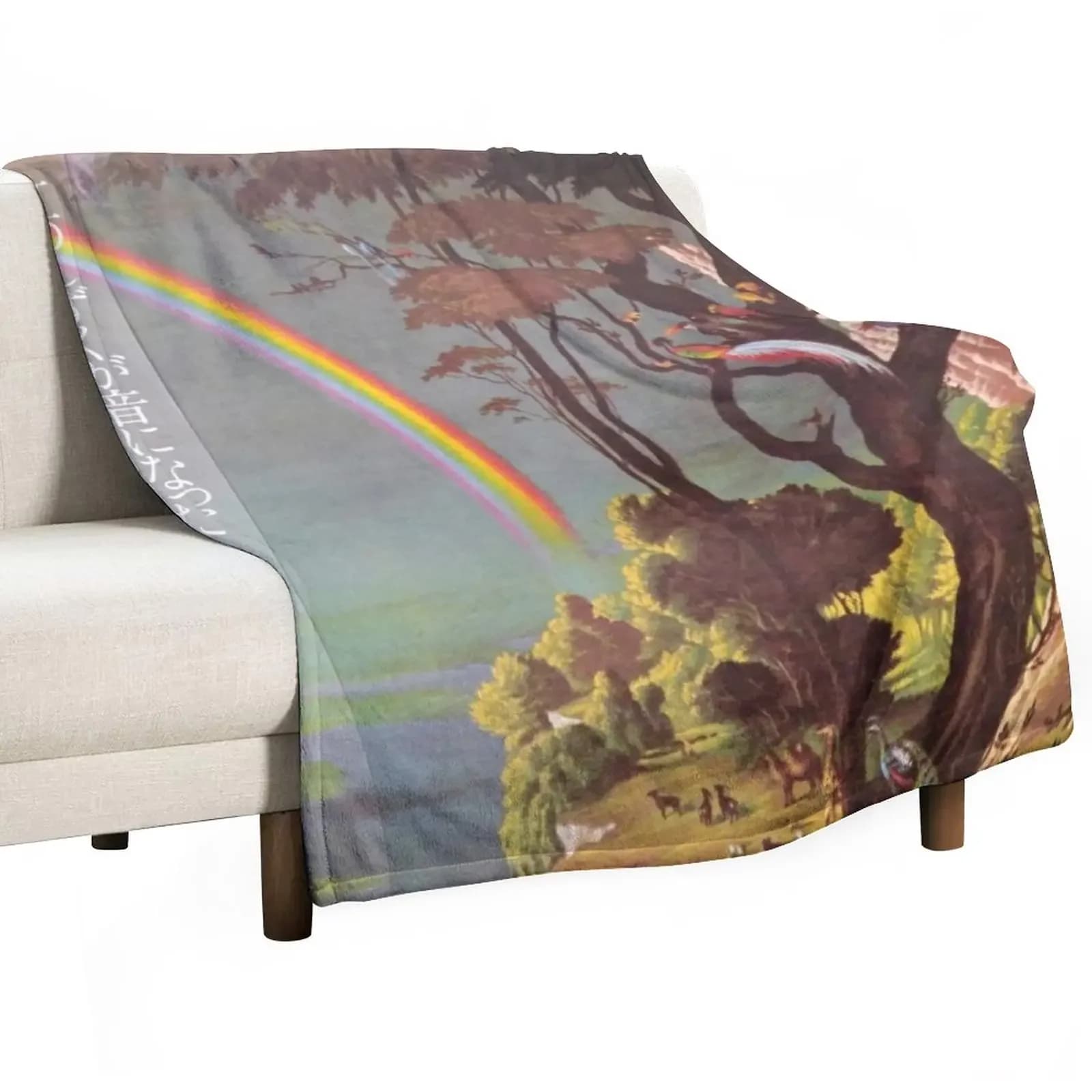 MASAYOSHI TAKANAKA - THE RAINBOW GOBLINS coperta da tiro coperta di design di lusso coperta per bambini coperta da tiro per divano